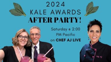 Replay of Our Time on Chef AJ Live - Last Day of The Vegan Health Bundle!