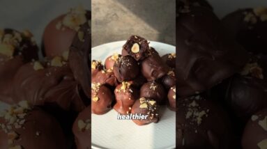 5 ingredient Ferrero Rocher chocolate hazelnut protein balls ???? The perfect Mother’s Day present ????