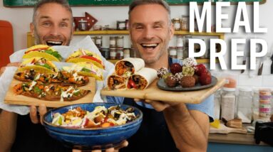 The SECRET to MEAL PREP that ACTUALLY WORKS! Mexican Inspired Component Meal Prep