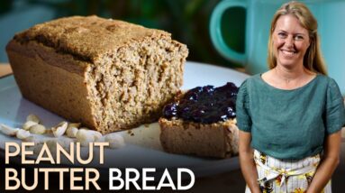 💰 DEPRESSION ERA EATS! Plant-Based Peanut Butter Bread #glutenfree #vegan