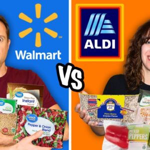 $10 Healthy Meal Challenge: Aldi vs Walmart