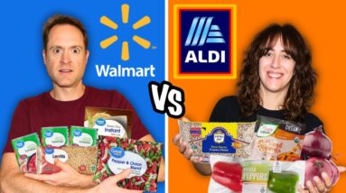 $10 Healthy Meal Challenge: Aldi vs Walmart