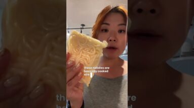 10 Minute LAZY Dinner for One with Whatever I Have! #shorts