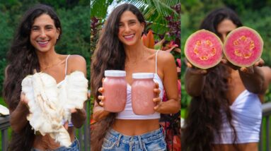 Soursop Guava Juicing Recipe! 🍍🍬 Tropical Candy 🤤 + $85 OFF a Nama J2 Juicer! 🌴