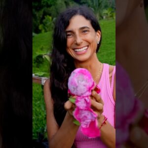 My First Dragonfruit Harvest! 💖🥳✨ How exciting is this?! #fruit #gardening #vegan