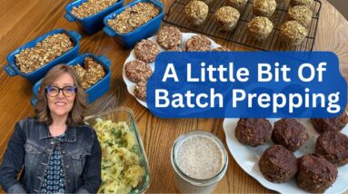 A Little Bit of Batch Prepping