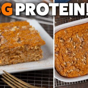 Baked Pumpkin Protein Oatmeal | A Healthy & Delicious Breakfast