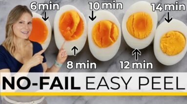 BEST HARD BOILED EGGS + 10 protein-packed meal and snack ideas!
