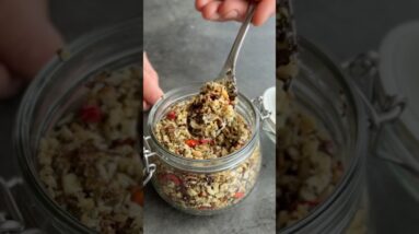 Birch Catkin Granola - 5 minutes and grain-free!