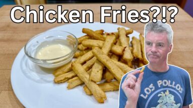 Chicken Fries - Just 2g TOTAL Carbs for the Full Batch!