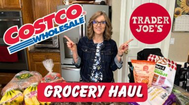 Costco, Trader Joe’s and WinCo Grocery haul - Nutmeg Notebook Live!