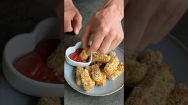 Crispy Tofu ‘Fish Fingers’ in an Airfryer 💯