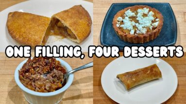 Rock Your Keto Desserts with this Faux Apple Pie Filling and Four Serving Suggestions
