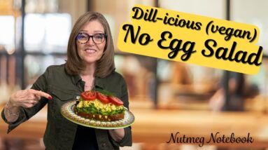 Dill-icious No Egg Salad | Easy Vegan Tofu Egg Salad Recipe