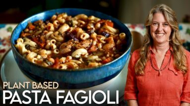 Olive Garden's Pasta e Fagioli 🌱 Made 100% PLANT-BASED (Taste Test!)
