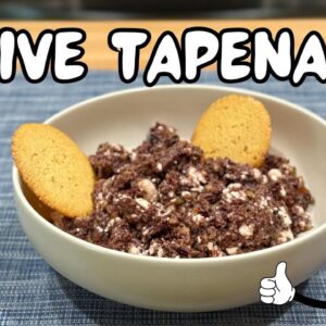 Olive Tapenade - A Savory Dip or Spread with Only 2g TOTAL Carbs per 1/4 Cup