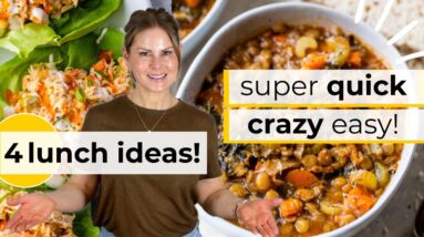 EASY 10-MINUTE HEALTHY LUNCH IDEAS for Weight Loss (High-Protein!)