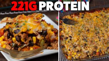 Easy Mexican Casserole | High Protein & Fiber Meal Prep
