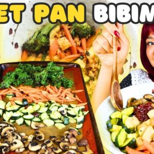 EASY SHEET PAN BIBIMBAP RECIPE! Korean Mixed Rice