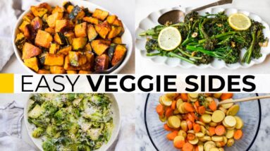 EASY VEGETABLE SIDE DISHES Everyone Will Love | Thanksgiving + Beyond!