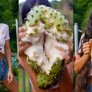 Juicing a 10 POUND Soursop! 🍍 2-Ingredient Healing Remedy 🌱 Anti-Carcinogenic & Anti-Inflammatory
