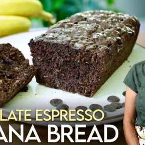 Next-Level Chocolate Espresso Banana Bread (Plant-Based & Easy!) #glutenfree #vegan