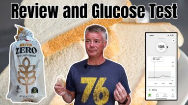 Extraordinary Bites Zero Net Carb Bread - Review and Glucose Testing