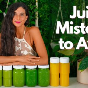 Top 5 Juicing Mistakes to Avoid 🌱...with Time Saving Tips + 3 Simple Beginner Recipes to Batch Juice