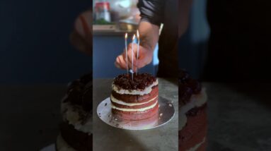 The ultimate Christmas dessert 🍒🎄 Our Show-Stopping Black Forest Gâteau is chocolatey perfection!