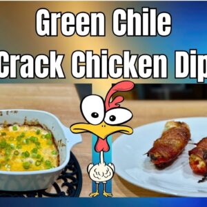 Green Chile Crack Chicken Dip, Spread, and Filling