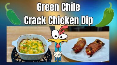 Green Chile Crack Chicken Dip, Spread, and Filling