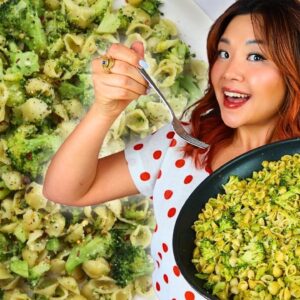 HEALTHY DINNER IN 20 MINUTES: Vegan Broccoli Pasta Recipe 🥦