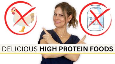 12 HIGH PROTEIN FOODS for WEIGHT LOSS | (NO chicken breast or protein powder!)