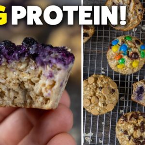 High Protein Oatmeal Cups | Baked, Easy, & Cheap To Make!