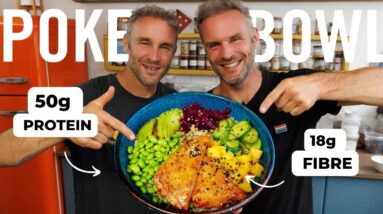 High Protein Poke Bowl | EASY SUMMER DINNER RECIPE