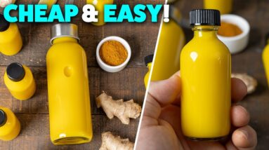 How To Make Ginger Shots at Home | Easy Recipes & No Juicer Required