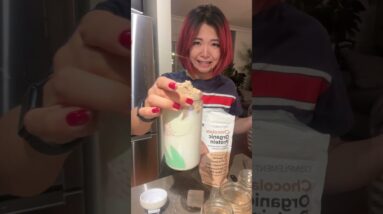 how to make overnight oats so you don't starve in the morning #short