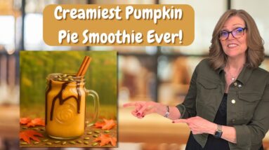 How to Make the Creamiest Pumpkin Pie Smoothie Ever