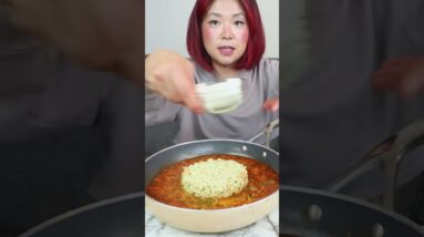 I only ate instant noodles for 24 hours #shorts