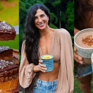 Chocolate Fudge Pie & Warm Raw Vegan Drinks for Winter 🍫 Hot Chocolate & Healing Golden Milk Recipes