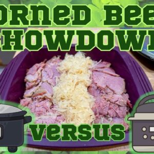 Instant Pot or Crock Pot? Corned Beef Face-Off