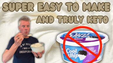 Why Use Sugar Free Cool Whip When You Can Make Something Better? - less than .5g TOTAL carbs per 3TB