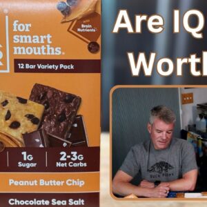 IQ Bars Reviewed with Glucose Testing - Are They a "Smart" Keto Option?