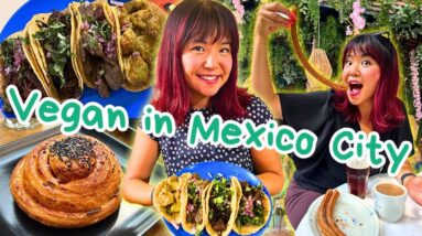 WHAT I ATE IN A DAY as a vegan in MEXICO CITY 🇲🇽 Most VEGAN FRIENDLY CITY in Latin America