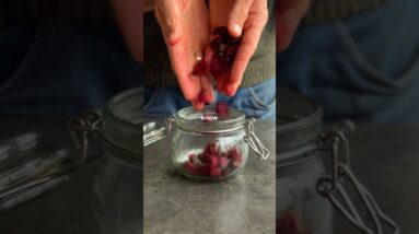 Did you know you can make your own natural probiotic soda starter with just beets, sugar, & water?