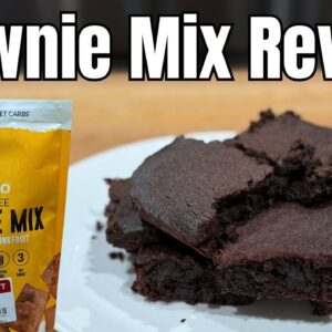 Lakanto Sugar Free Keto Friendly Brownie Mix Review and Glucose Test