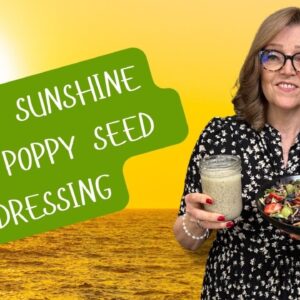 Lemon Poppy Seed Dressing - Oil Free - With Tami Kramer of Nutmeg Notebook