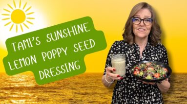 Lemon Poppy Seed Dressing - Oil Free - With Tami Kramer of Nutmeg Notebook