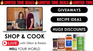 Live Shop & Cook with Well Your World!