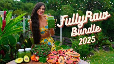 Get My FullyRaw Bundle & 21-Day Challenge! 🎉Best Vegan & Juicing Program w LIVE Calls & 500+ Recipes